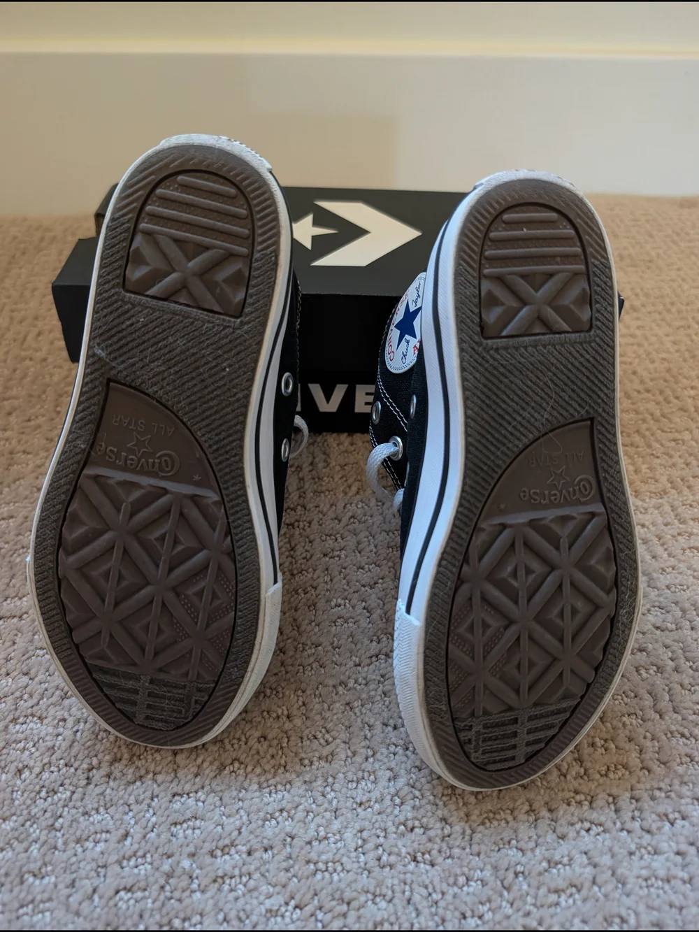 Converse Chuck Taylor All Star High Top Sneakers - Black/White 12K